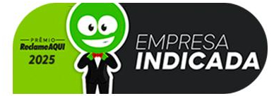 Empresa Indicada Reclame Aqui 2025